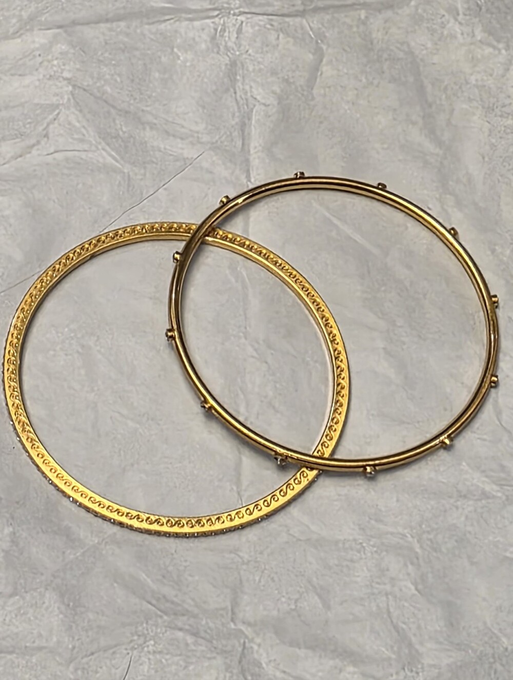 Brighton Neptunes Rings Gold Plated Swarovski Crystal Bangle Bracelets New - Picture 5 of 11